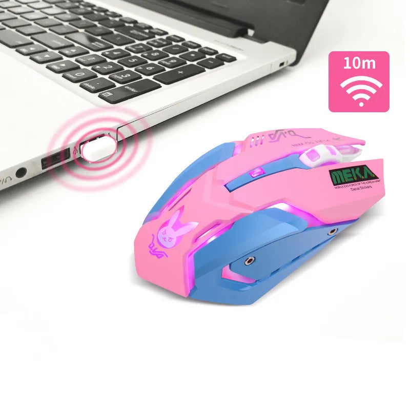 Mute Gaming Mouse Computer Accessory